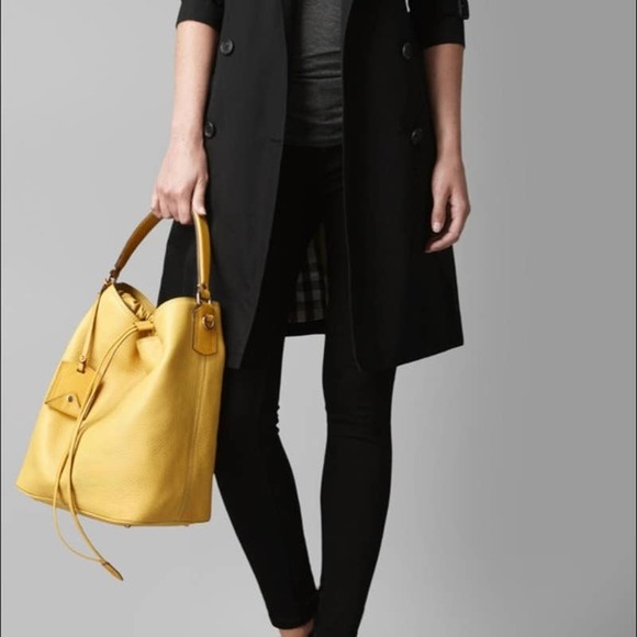 Burberry Brit Medium Susanna Leather Hobo Bag - Picture 4 of 14